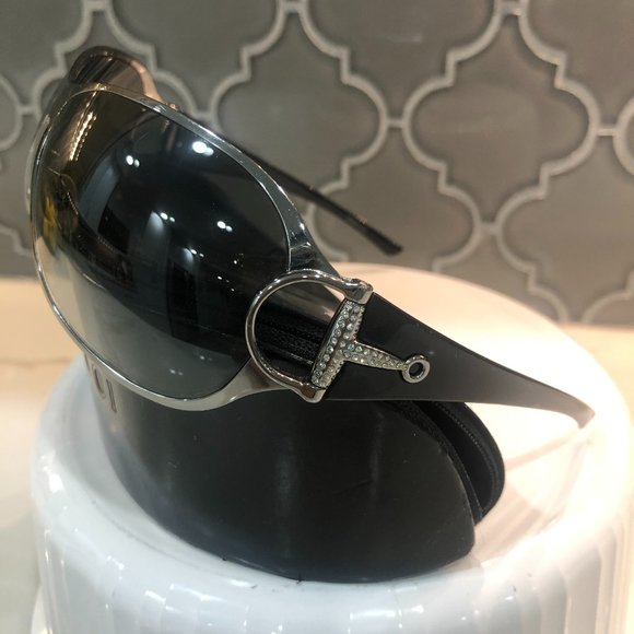 GUCCI Horsebit Shield Sunglasses